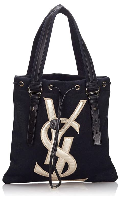 ysl cotton tote